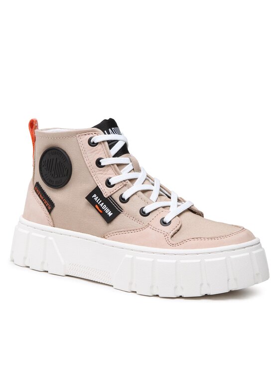 Palladium Palladium Trampki PALLATOWER HI 98573-662-M Beżowy