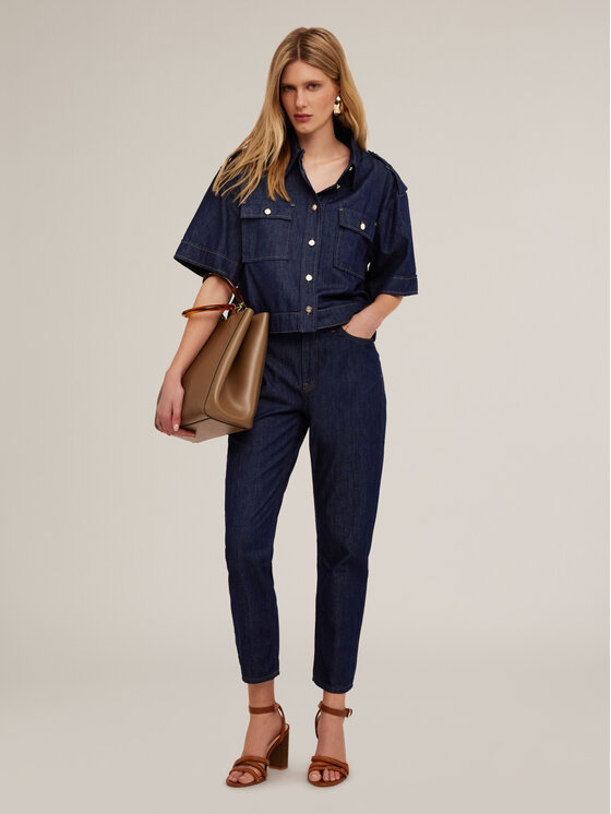 Motivi Motivi Jeans P558Q204065N0H4 Blu Regular Fit