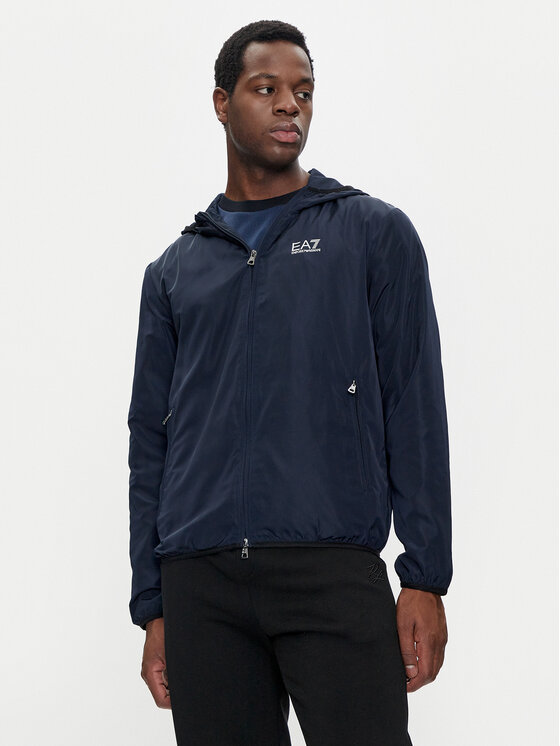EA7 Emporio Armani Prechodná bunda 8NPB22 PNGRZ 1562 Tmavomodrá Regular Fit