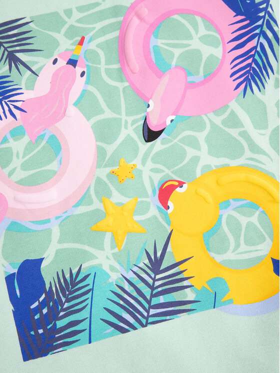 Coccodrillo Coccodrillo Marškinėliai WC5143203HGK Žalia Regular Fit