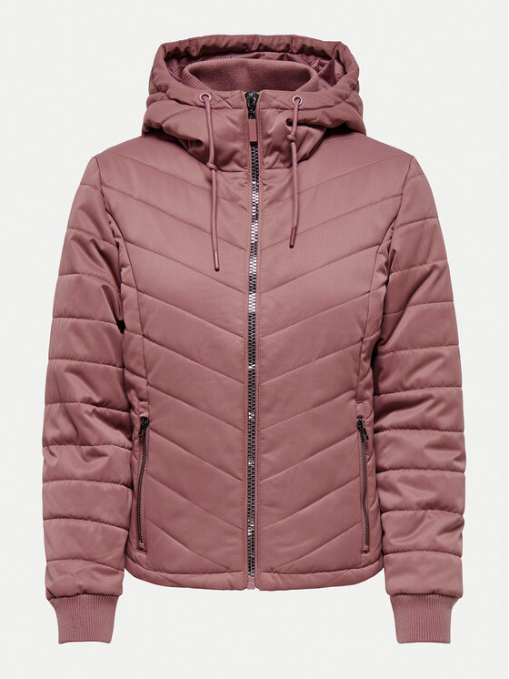 JDY JDY Pūkinė striukė Ebonie 15328268 Rožinė Regular Fit