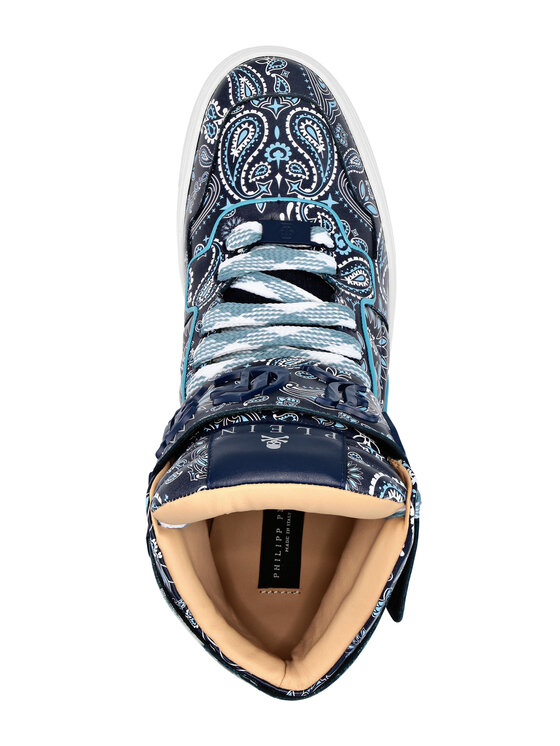 PHILIPP PLEIN PHILIPP PLEIN Sneakersy 2497 Tmavomodrá
