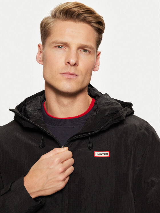 Hunter Hunter Преходно яке Trevor HARM0030242 Черен Regular Fit