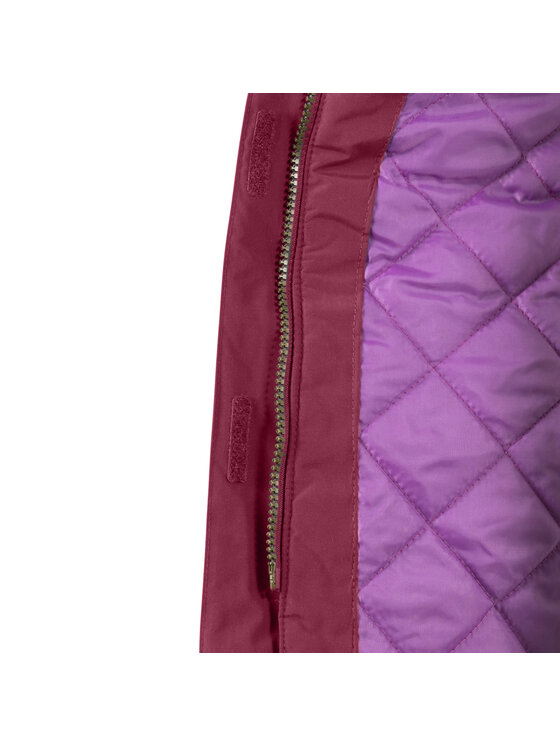 Trespass Trespass Kurtka przeciwdeszczowa Rhoda Fioletowy Long Fit