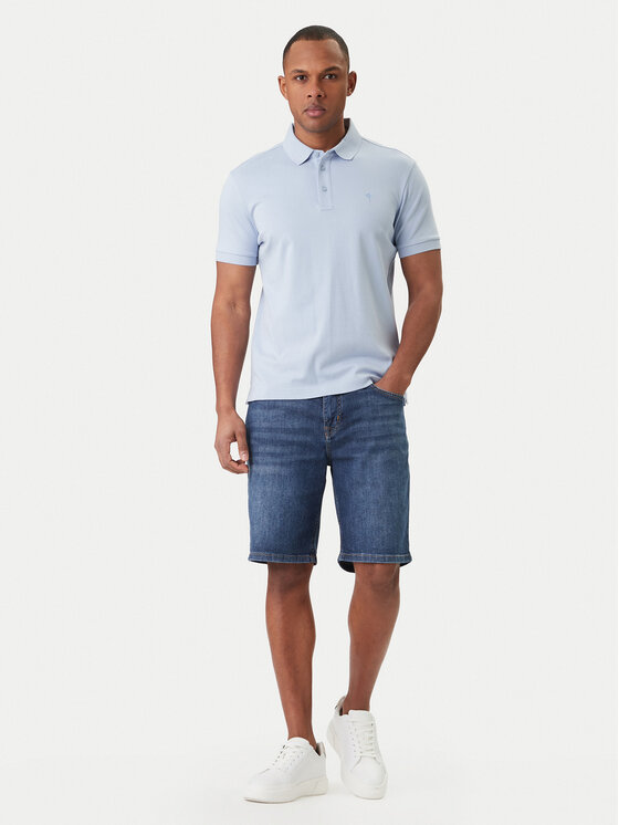 JOOP! JOOP! Polo majica Primo 30046975 Svetlo modra Modern Fit