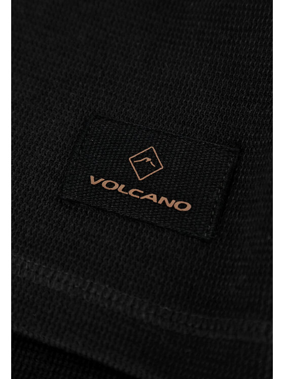 Volcano Volcano Longsleeve L-AZUX Czarny Regular Fit