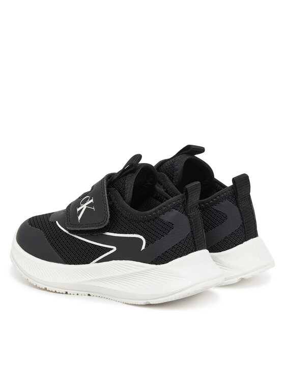 Calvin Klein Jeans Calvin Klein Jeans Снікерcи Low Cut Velcro V1X9-83001-1697 M Чорний