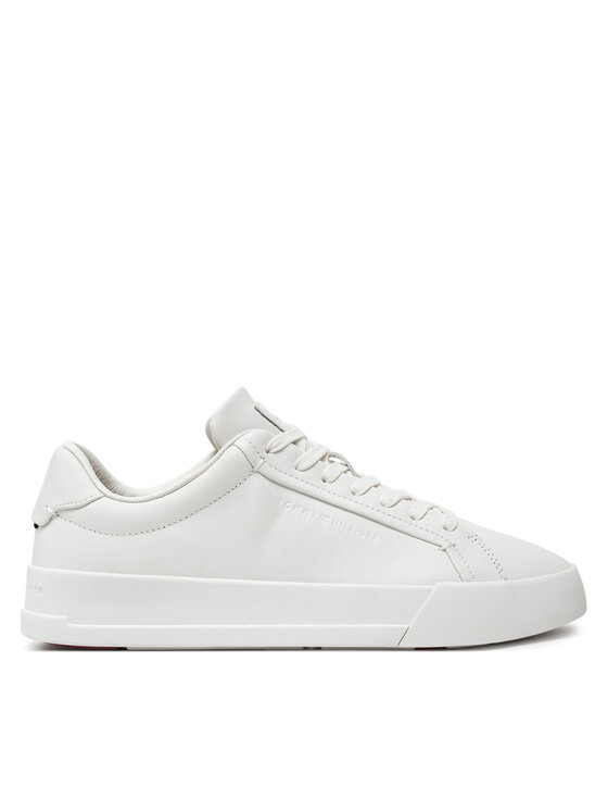 Tommy Hilfiger Snīkeri Th Court Best Leather FM0FM05120 Écru