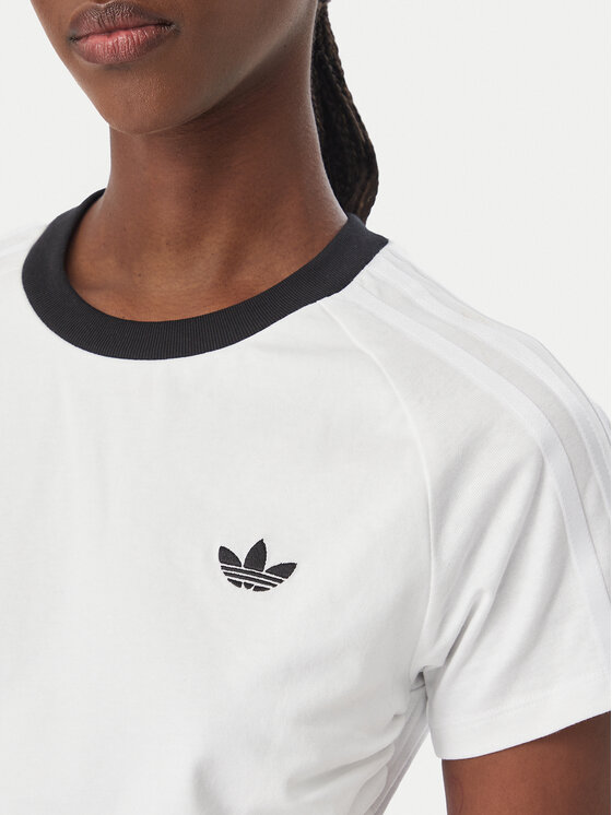 adidas adidas T-Shirt Adiluna Season 2 X Jennie Layered LD4968 Λευκό Regular Fit
