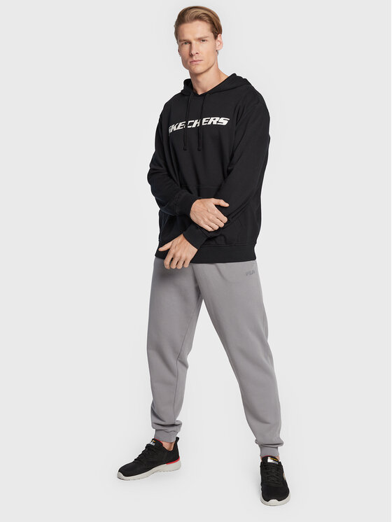 Felpa Heritage Ii MHD12 Nero Regular Fit