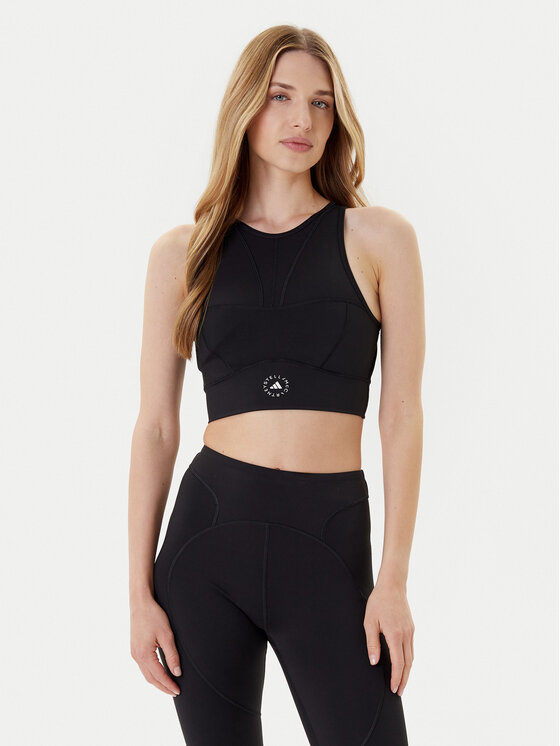 adidas by Stella McCartney Biustonosz sportowy Training JW4545 Czarny