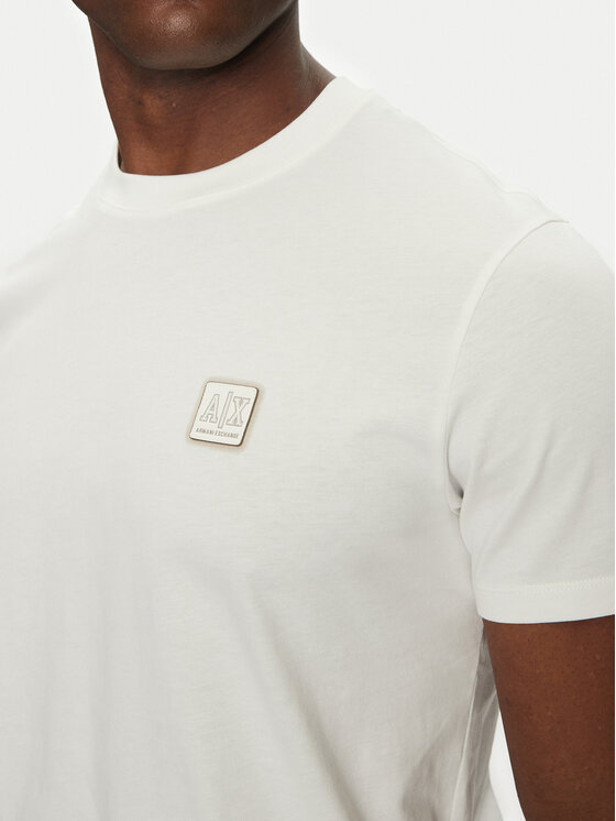 Armani Exchange Armani Exchange Marškinėliai XM000546 AF10361 U0009 Balta Regular Fit