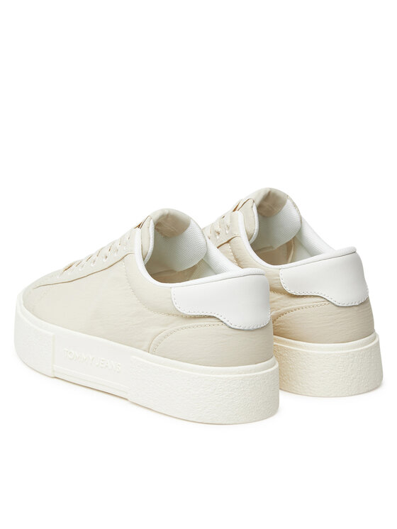 Tommy Jeans Tommy Jeans Sneakersy Tjw Flatform Sneaker EN0EN02819 Beżowy