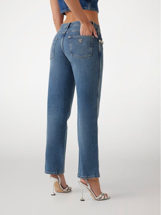 Guess Guess Jeansy 170519 Niebieski Straight Fit