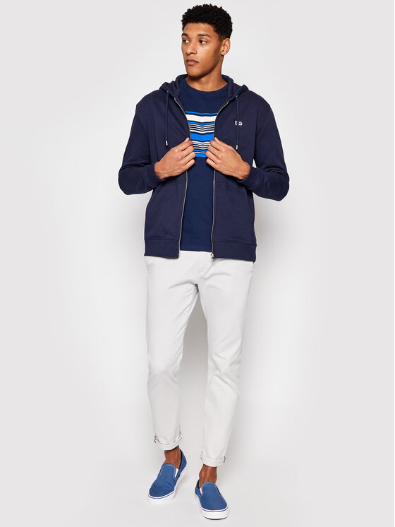 Lee Lee Pulóver Basic L80KSP35 112121426 Sötétkék Regular Fit