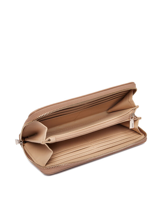 Guess Guess Πορτοφόλι Isola Slg SWBG99 05146 Σκούρο μπεζ