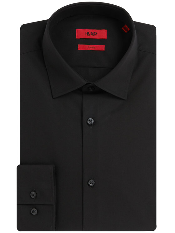HUGO Hugo Ing C-Jenno 50289499 Fekete Slim Fit