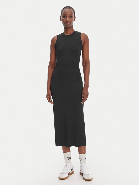 Reebok Rochie de zi Reebok x Ewa Chodakowska RK25617CCW Negru Slim Fit
