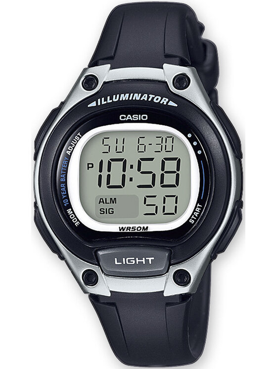 Casio Casio Zegarek LW-203-1AVEF Czarny