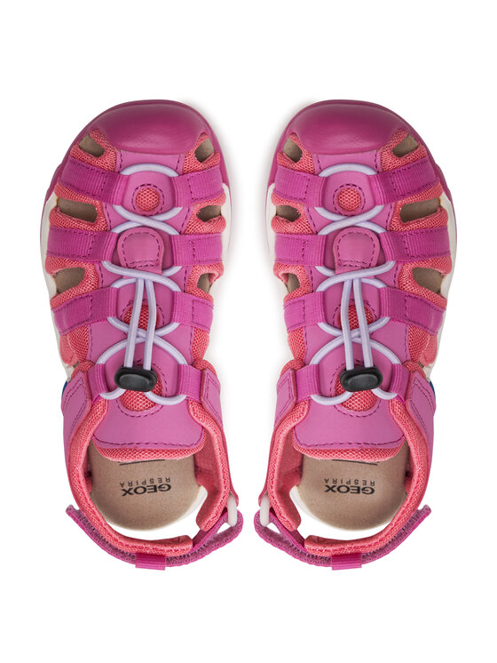 Geox Geox Sandały Jr Borealis Girl J450WB 01450 C8N7Q S Różowy