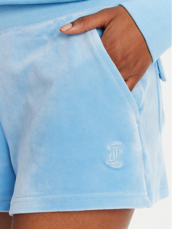 Juicy Couture Juicy Couture Sportovní kraťasy Eve JCBHS224801 Modrá Regular Fit