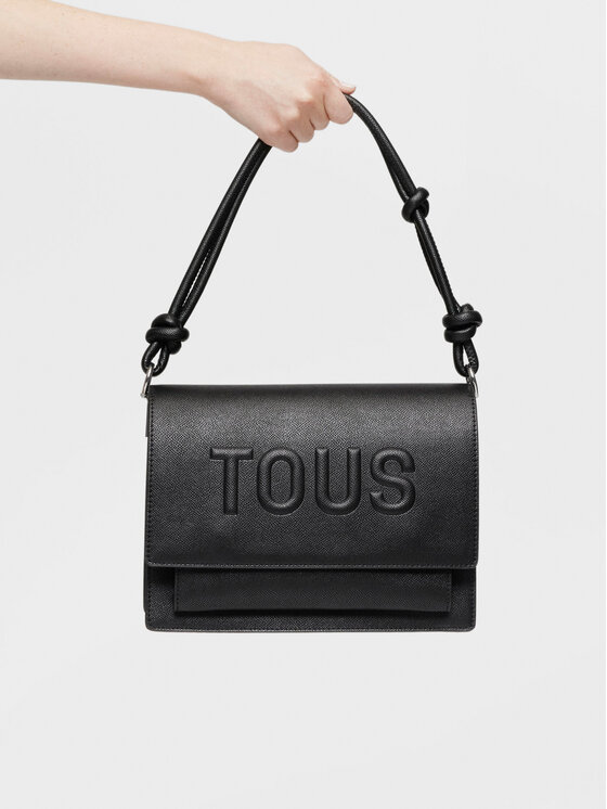 TOUS TOUS Kabelka Bandolera M. Audree T La Rue New 2001935051 Černá