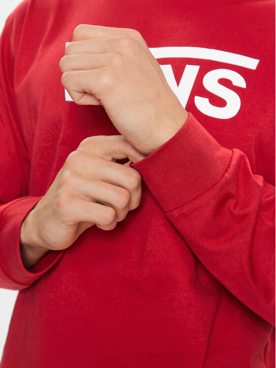 Vans Sweatshirt Mn Vans Classic Ls VN000K6H Rouge Classic Fit