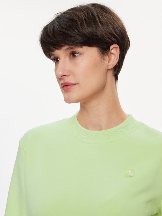 Calvin Klein Jeans Calvin Klein Jeans Bluza Embro Badge J20J223085 Żółty Regular Fit