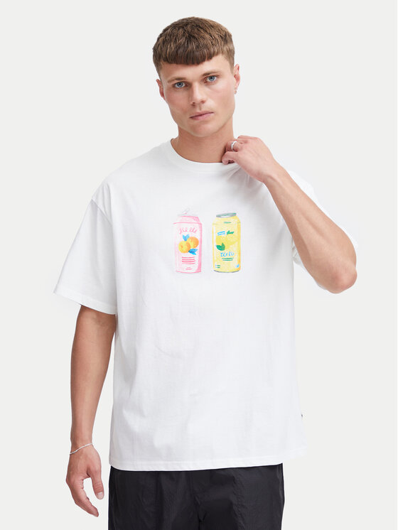 Férfi Póló Solid, Méret: XL, Fehér, 21108243