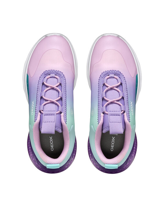 Geox Geox Tenisice J Activart Illuminus J45LZA 02A9J C4A8R S Ružičasta