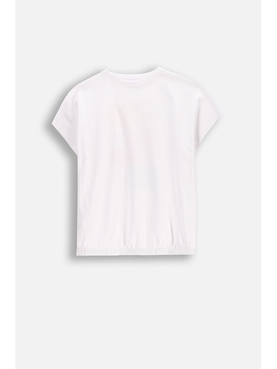 Coccodrillo Coccodrillo T-Shirt WC5143204HGJ-001 Biały Regular Fit