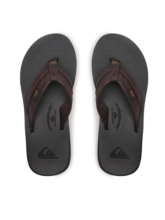 Quiksilver Žabky AQYL100886 Hnedá