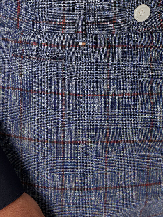 BOSS Boss Hlače C-Genius-242 50517103 Plava Slim Fit
