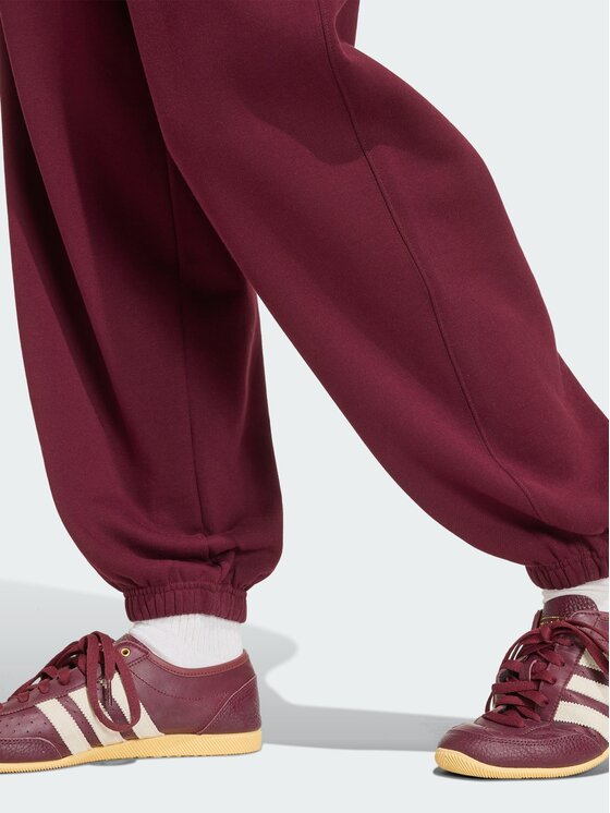 adidas adidas Joggery 164718 Bordowy Loose Fit