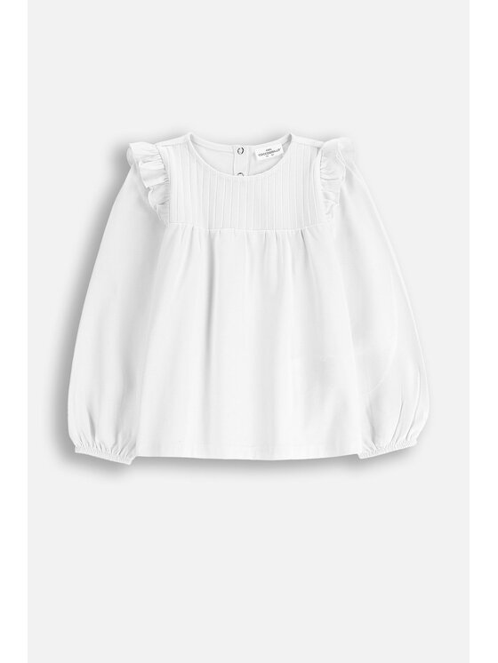 Coccodrillo Coccodrillo T-Shirt ZC5143105AGK-001 Biały Regular Fit