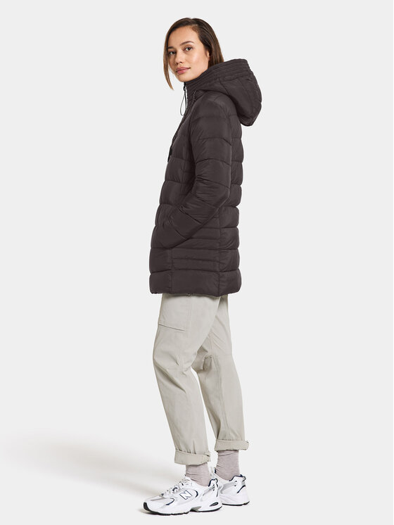 Didriksons Didriksons Žieminė striukė Gisa Wns Jkt 505031 Juoda Regular Fit