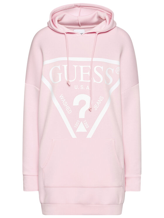 Guess Guess Трикотажна сукня O1GA32 KAMN2 Рожевий Relaxed Fit