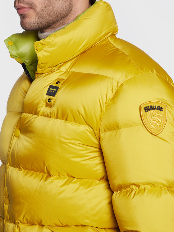 Blauer Blauer Пухено яке Fletcher BLUC03219 006365 Жълт Regular Fit