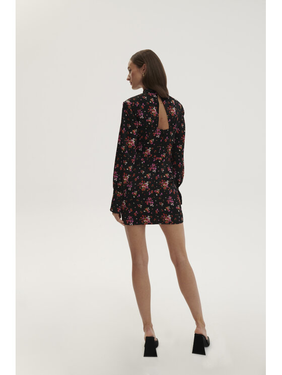 La Mania La Mania Sukienka codzienna OPHELIE Czarny Classic Fit