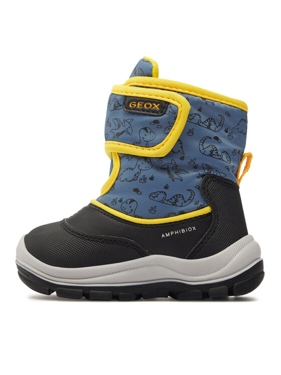 Geox Geox Cizme de zăpadă B Flanfil Boy B Abx B263VE 0CEFU C4K2V M Albastru