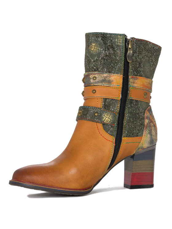 Laura Vita Laura Vita Botki SL76889-11A Brązowy