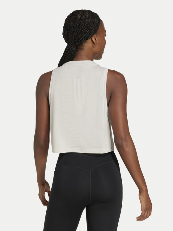 adidas adidas Технічна футболка Train Essentials Boxy Workout JC9557 Бежевий Regular Fit