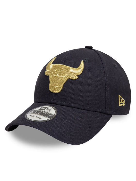 New Era New Era Kapa s šiltom Chicago Bulls Metallic 9FORTY 60595196 Mornarsko modra