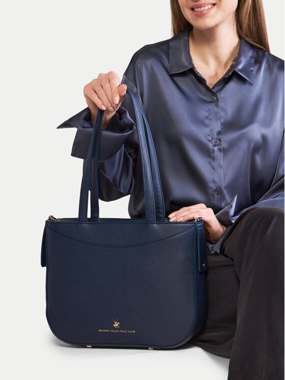 Beverly Hills Polo Club Beverly Hills Polo Club Дамска чанта BHPC-C-005-07 Тъмносин