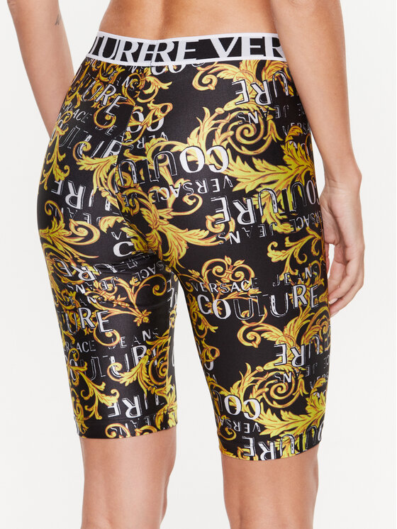 Versace Jeans Couture Versace Jeans Couture Велосипедки 74HAC106 Чорний Slim Fit