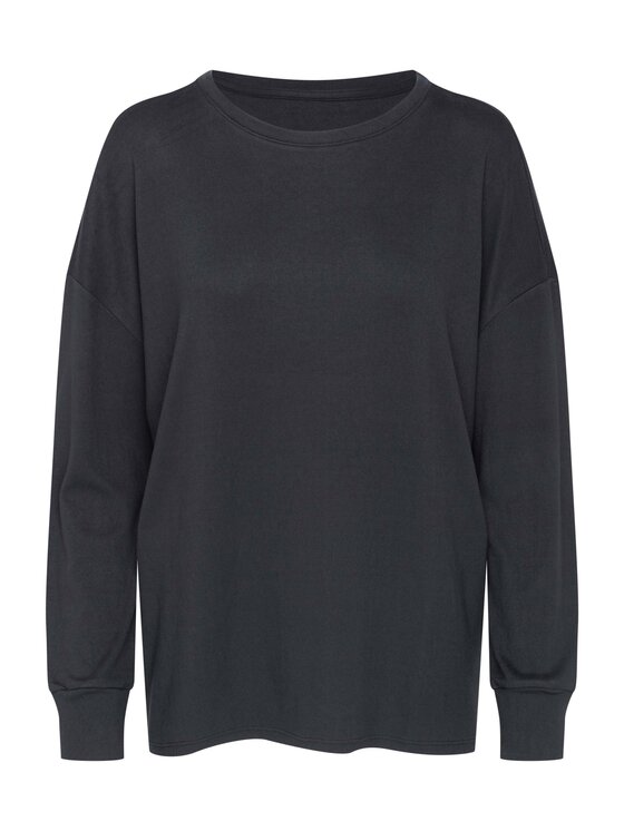 Esotiq Esotiq Bluza 42202 Szary Regular Fit