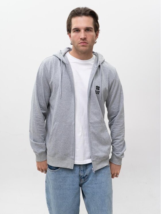 Good Luck Good Luck Bluza 130796 Szary Regular Fit