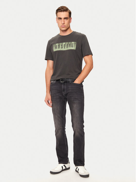 Mustang Mustang Jeans hlače Vegas 1015498 Siva Slim Fit