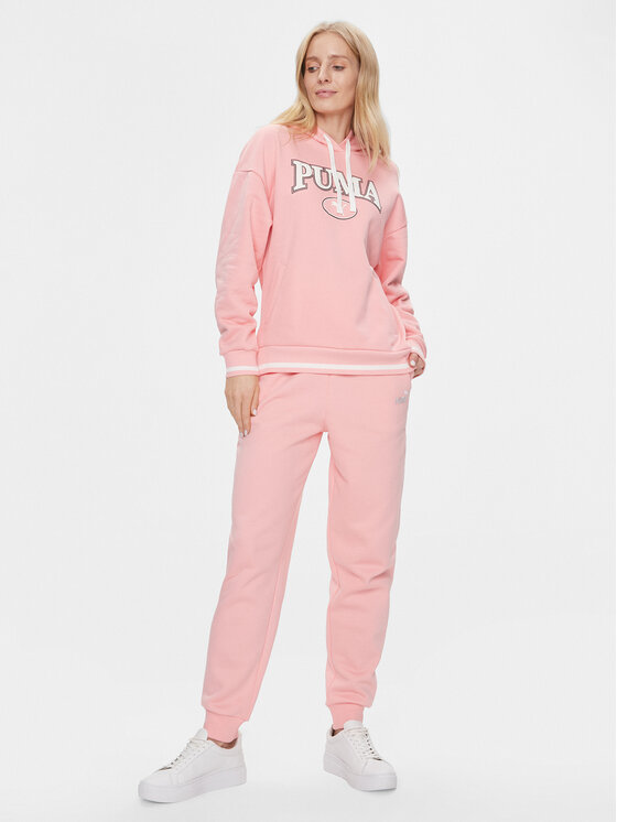 Puma Puma Bluza Puma Squad 621489 Różowy Regular Fit