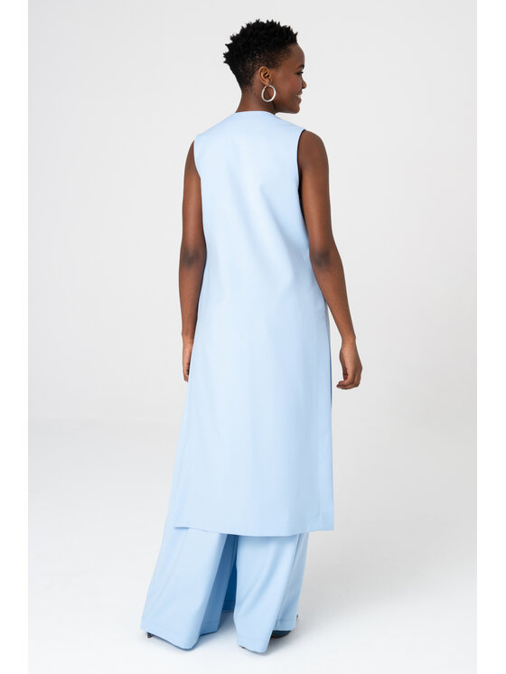 blue shadow blue shadow Kamizelka Eni 2 Niebieski Regular Fit